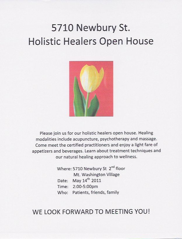 May 14th Open House